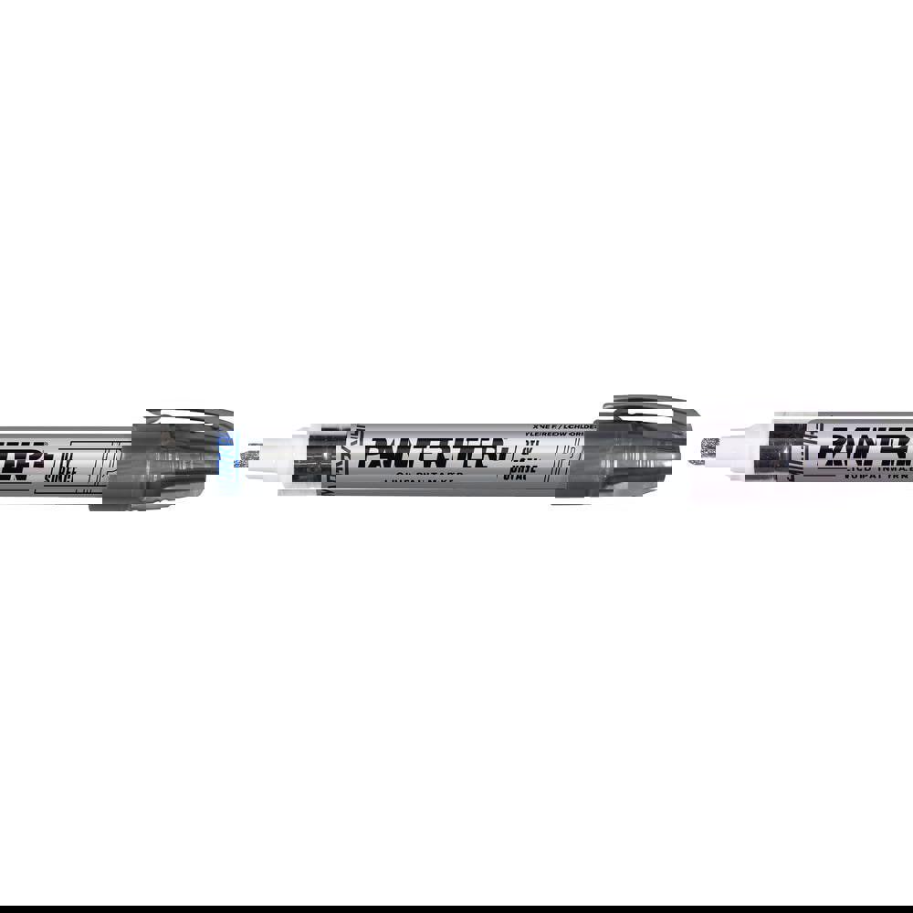 Liquid paint marker for oily surface marking